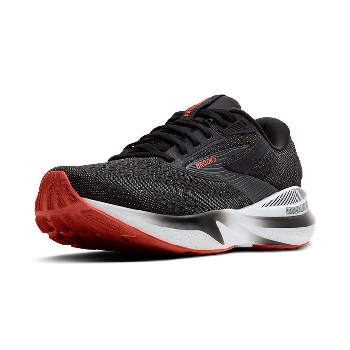 Brooks Adrenaline GTS 24 Herren black/grey/red - Winzer Gesunde Schuhe