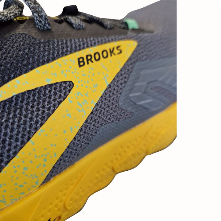 Brooks Cascadia 17 Mountain Trail Lemon Chrome Herren - Winzer Gesunde Schuhe